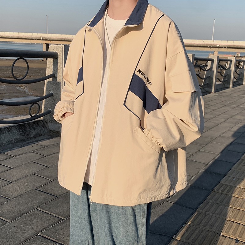 Vintage Windbreaker Nylon - Ветровка мужская в американском стиле, тонкая