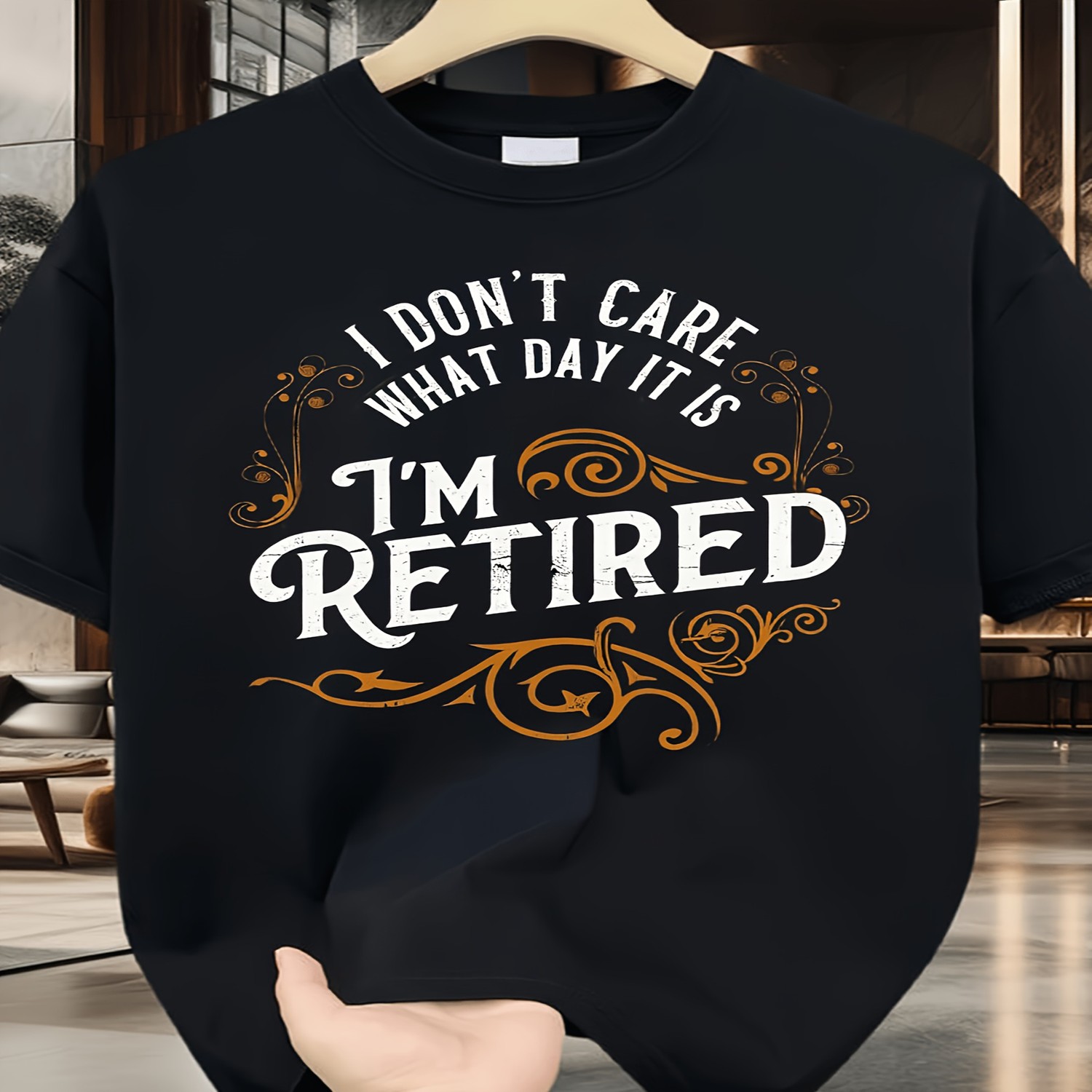 Vintage Fashion Quotes - Новая мужская футболка больших размеров 2026