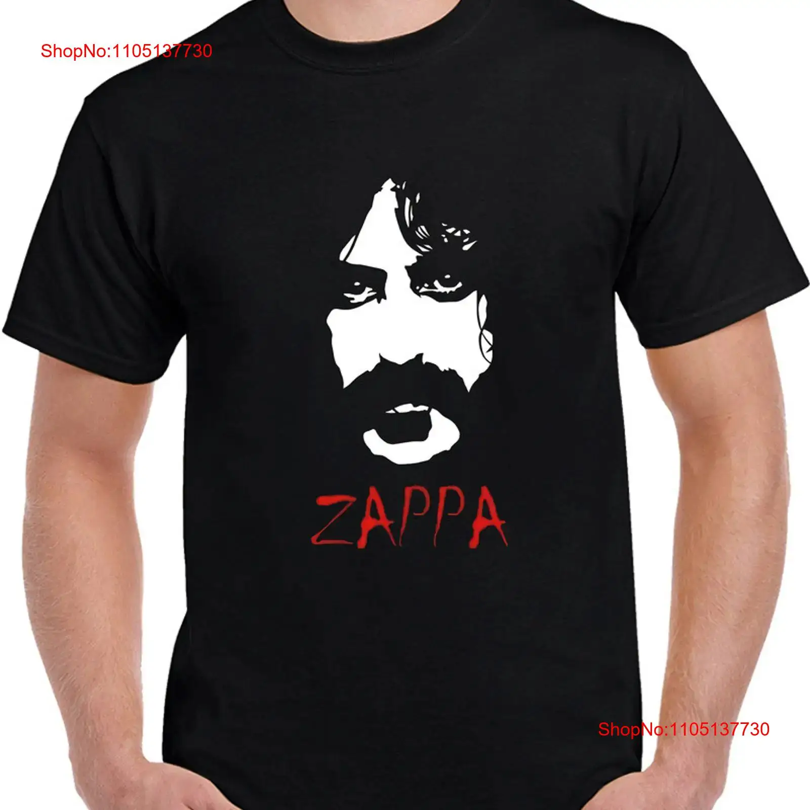 Vintage Fashion Jersey - Футболка в стиле ретро Frank Zappa,