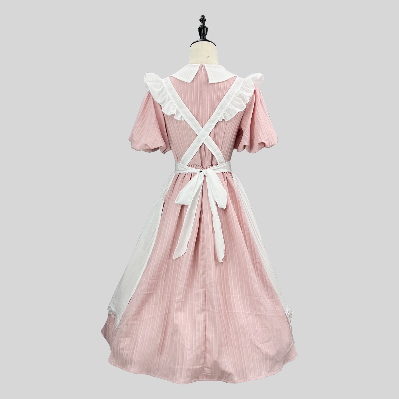 Длинное розово-белое платье го – обзор и цена Vintage Fashion Dresses